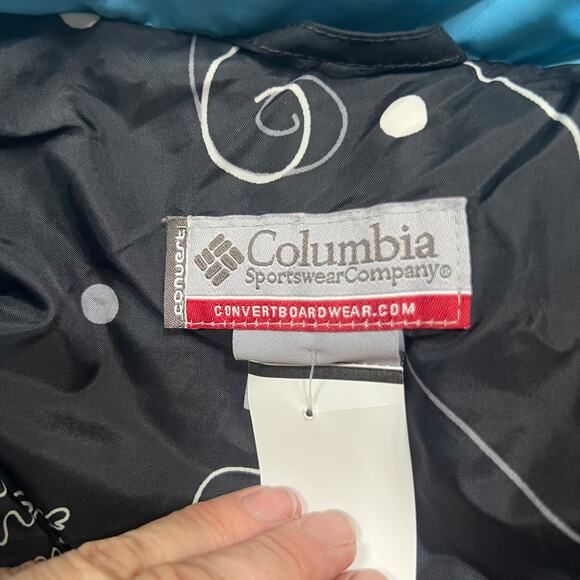 Columbia Sportswear Size L Convert Board Wear Down/Feather Puffer Coat - Picture 7 of 13